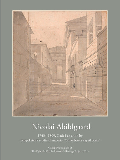 Affiche Nicolai Abildgaard - Gade I En Antik By 30x40