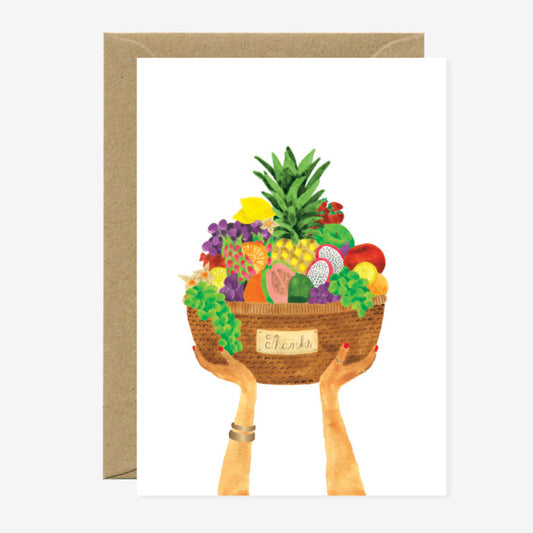 Carte Gold Fruit Basket