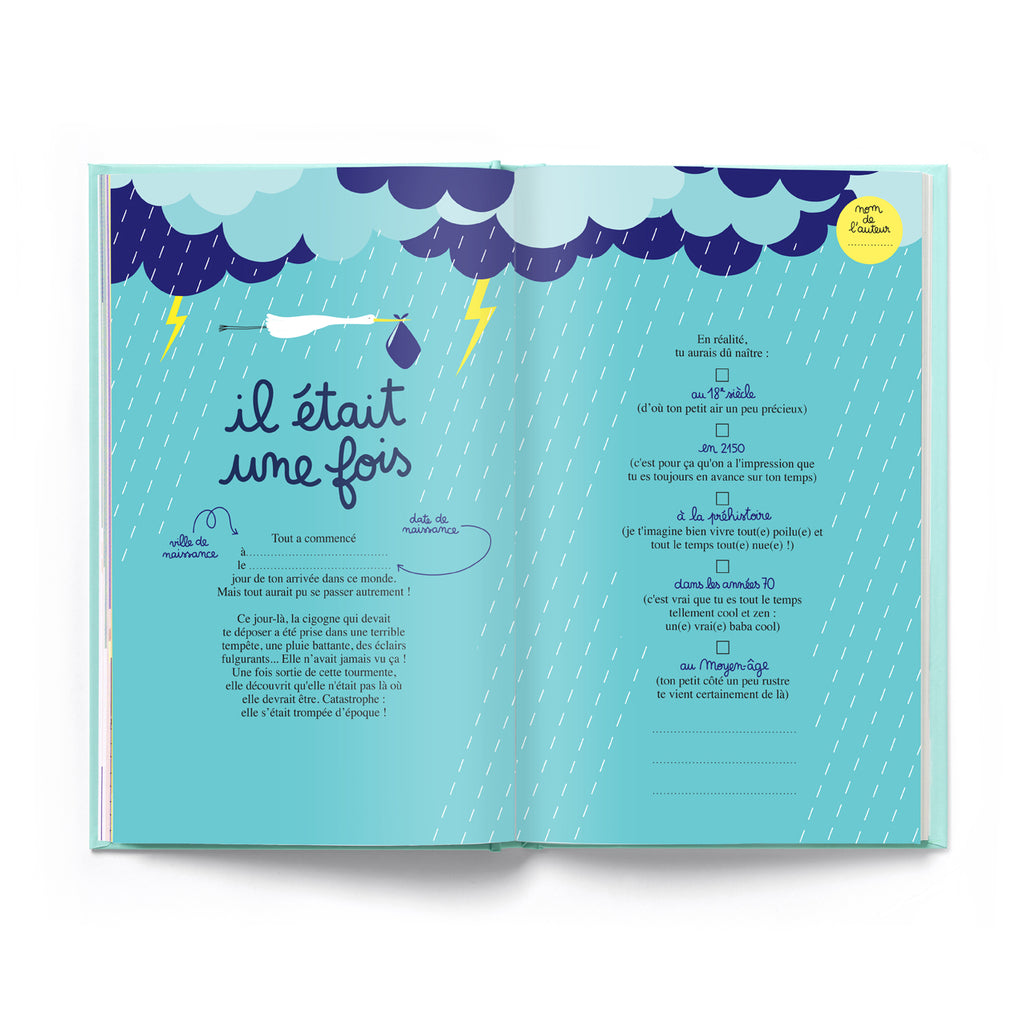 La fabuleuse et rocambolesque histoire de ta vie - Minus Editions - Coeur Grenadine