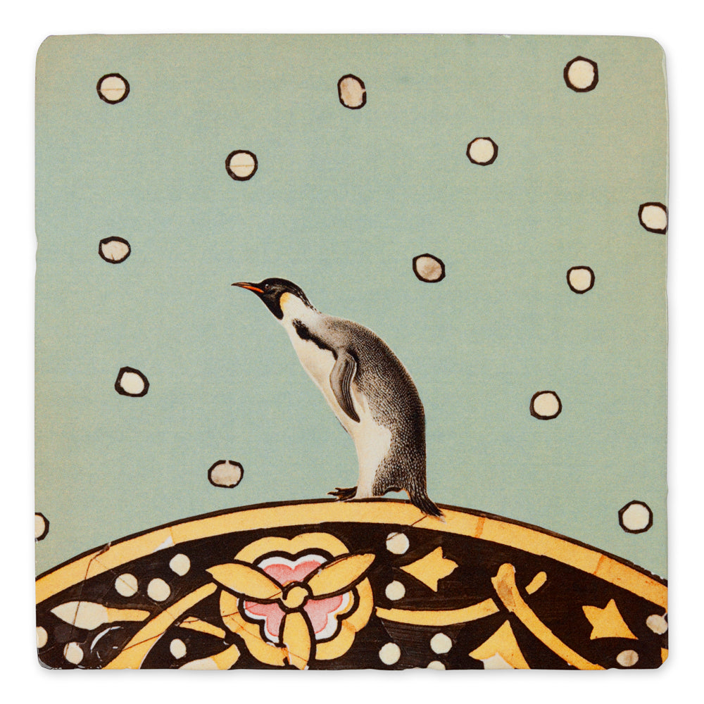 Carreau March of the Penguins - StoryTiles - Coeur Grenadine