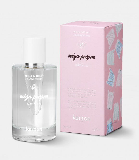 Brume parfumée Méga Propre 100ml - Kerzon - Coeur Grenadine
