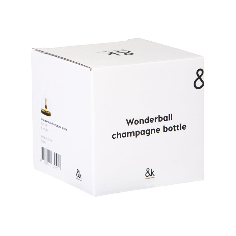 Wonderball Bouteille de Champagne - Klevering - Coeur Grenadine