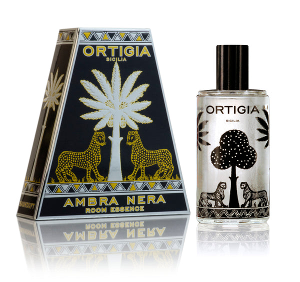 Parfum d'intérieur Ambre Noir 100ml - Ortigia - Coeur Grenadine