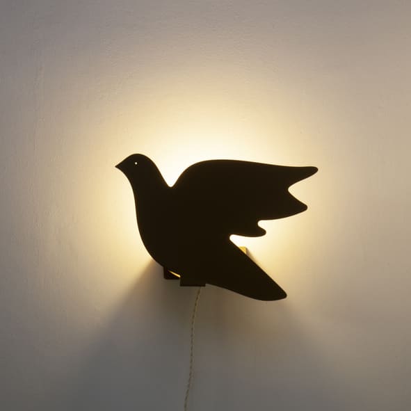 Lampe Paloma Gold - Goodnight Light - Coeur Grenadine