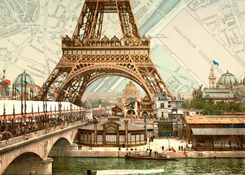 Affiche Eiffel 30x40