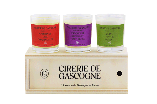 Box of 3 candles Winter Collection