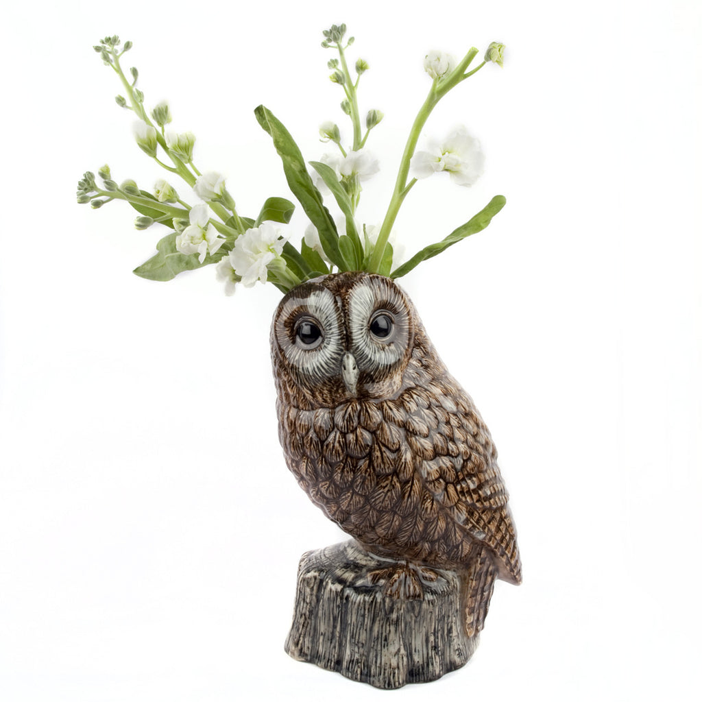 Large Tawny Owl Vase