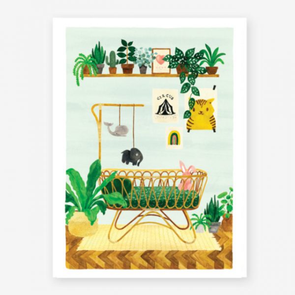 Petite affiche Boy Bedroom - All the ways to say - Coeur Grenadine