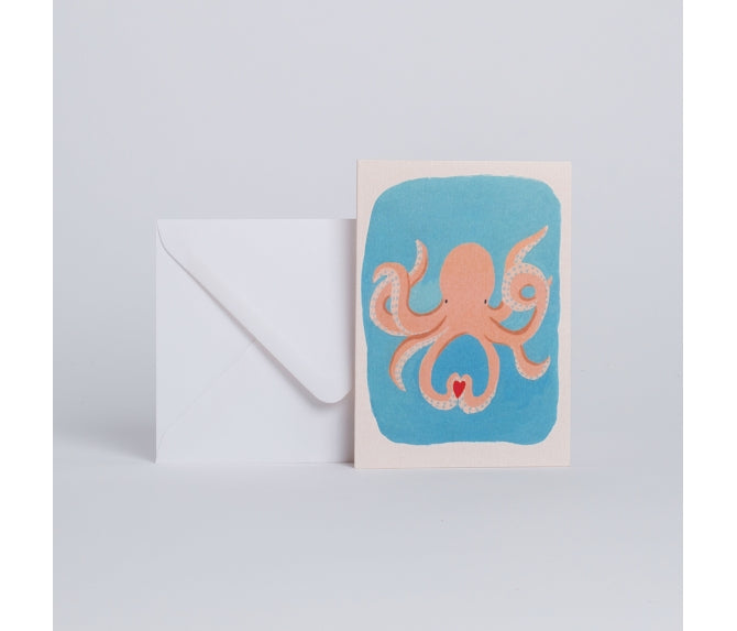 Carte Octopus in love