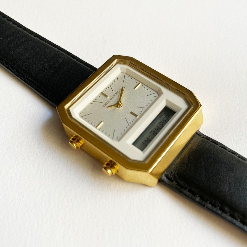 Twin Gold Cream Black Watch