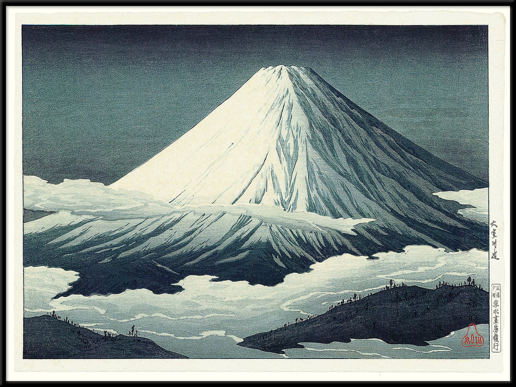 Affiche Mont Fuji 30x40