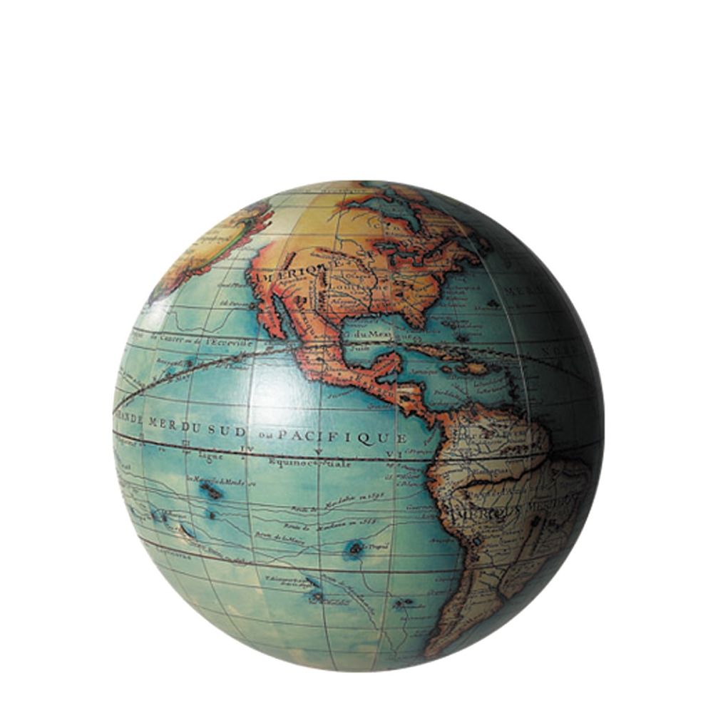 Globe Vaugondy Coloré 14cm